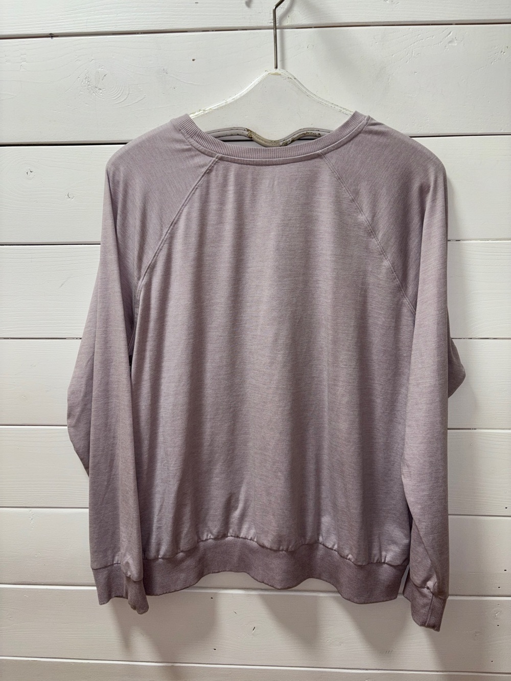HYBA Essentials Light Mauve Long Sleeve Top XL - Picture 5 of 7